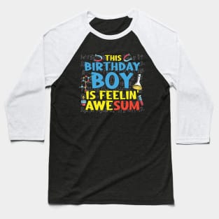 This Birthday Boy Has Always A Solution Baseball T-Shirt